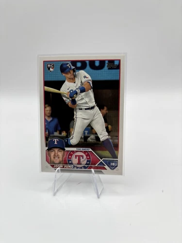 2023 Topps Series 2 - #529 Josh Jung, Texas Rangers (RC).