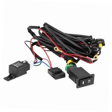 Fog Light Wiring Harness Kit, 12v Universal Fog Light Switch, Harness Lead