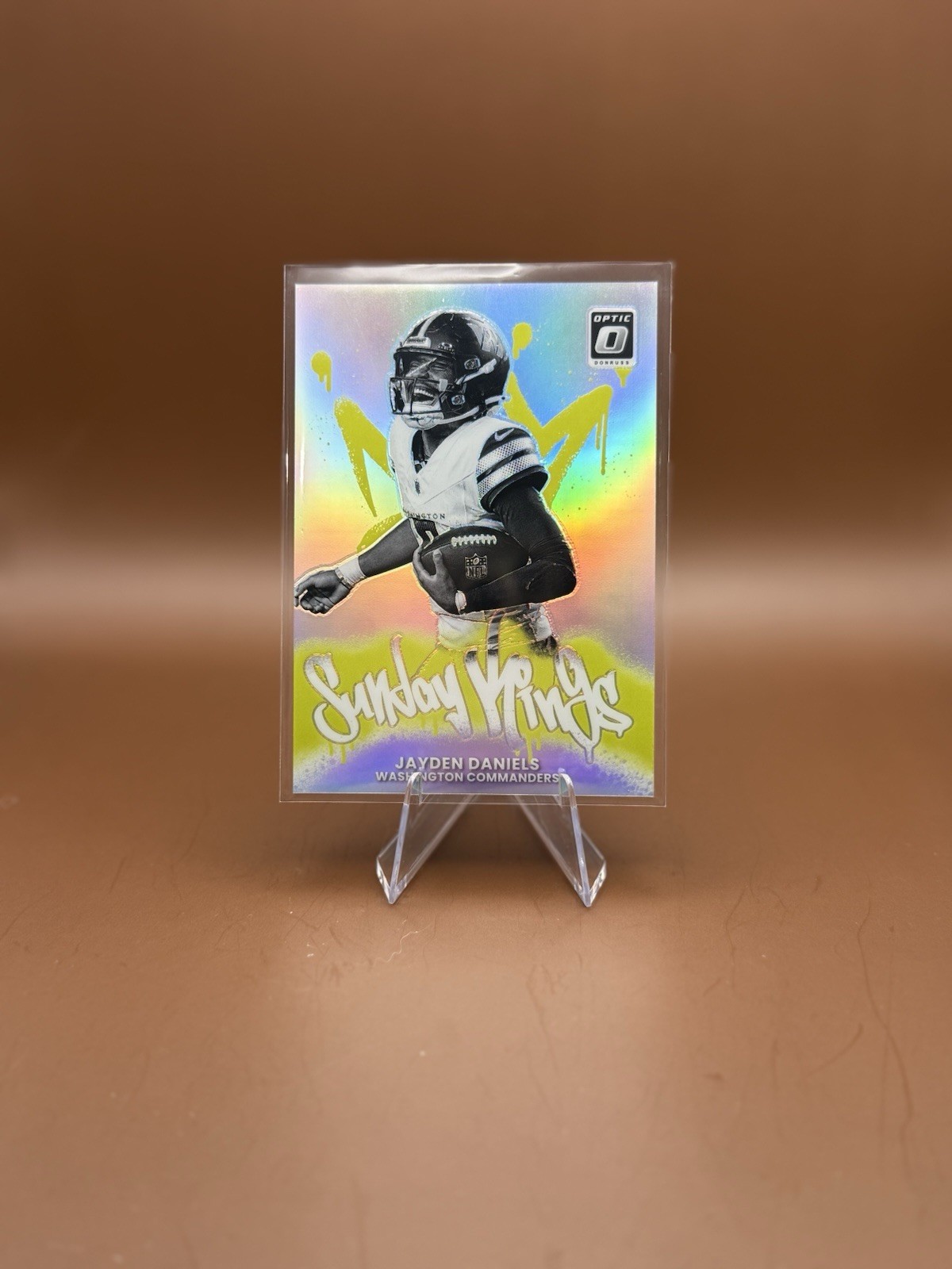 2025 Panini Donruss Optic Jayden Daniels Sunday Kings #13 Washington Commanders