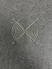 120mm Chrome Metal Computer PC Fan Grill Mounting Finger Guard Protection