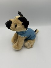 Ganz Webkinz German Shepherd Dog Plush 10" With Sweater Stuffed NO Code
