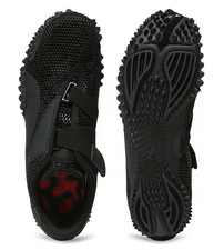 Mostro Black & Red Sneakers Mens US 11