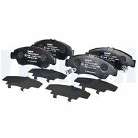 Bremsbelagsatz Scheibenbremse Delphi LP810 FüR Civic Honda Jazz EG 2 5 Hatchback