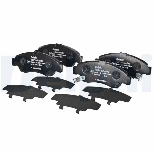 Bremsbelagsatz Scheibenbremse Delphi LP810 FüR Civic Honda Jazz EG 2 5 Hatchback-image