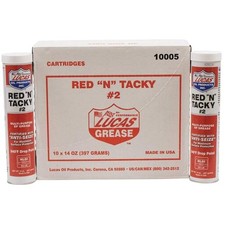 Stens Red N Tacky Grease 10 Pack  High-Temp Lithium Complex