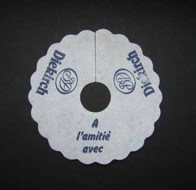 DIEKIRCH PILS DOILY Beer Mat Coaster Beer Luxembourg NEW RARE V9