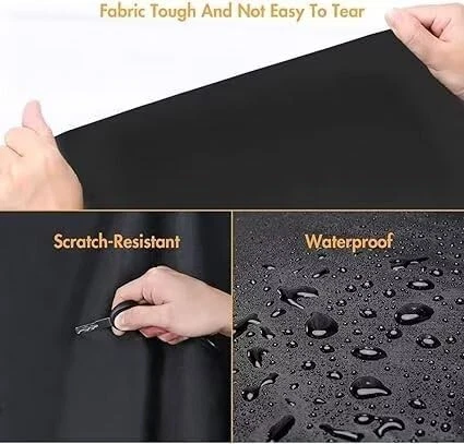 For Hummer H2 2004-2009 Waterproof Car Cover All Weather 6 Layers Outdoor Use - Image 3 of 4