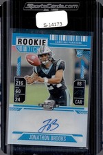2024 Panini Contenders Optic #114 Jonathon Brooks Teal #/99