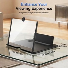 Mobile Phone Magnifier Screen 3D HD Screen Amplifier Projector