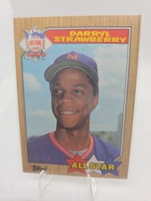 1987 Topps - All-Star Darryl Strawberry #601