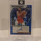 2023-24 Panini Mosaic Autographs Blue Prizm Jose Alvarado #AM-ALV /49 Pelicans