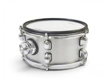 Dolby 10  x 5  Electronic White Silver TOM w 6 Triggers for Roland Alesis Drum