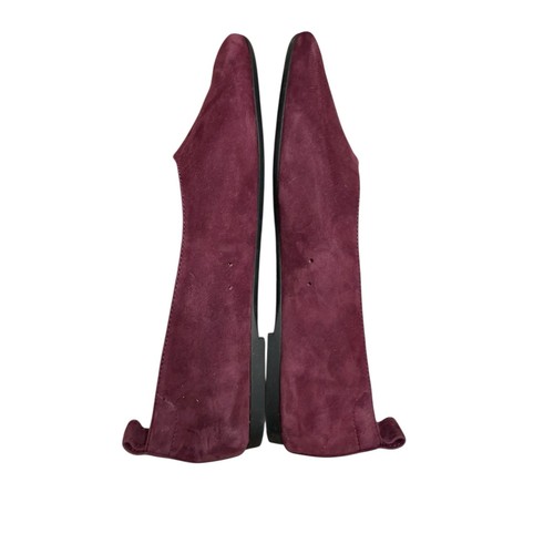 Everlane The Day Glove Bordeaux Suede Women 8.5 Dark Red Minimalist Holidays - Picture 5 of 8