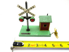 AMERICAN FLYER 759 BELL DANGER SIGNAL POSTWAR O / S GAUGE - LIONEL MARX - WORKS