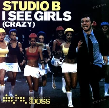 Studio B - I See Girls (Crazy) Maxi (VG+/VG+) '*
