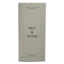 Salt & Stone Santal & Vetiver desodorante sin aluminio 2,6 oz 48 horas protección contra olores