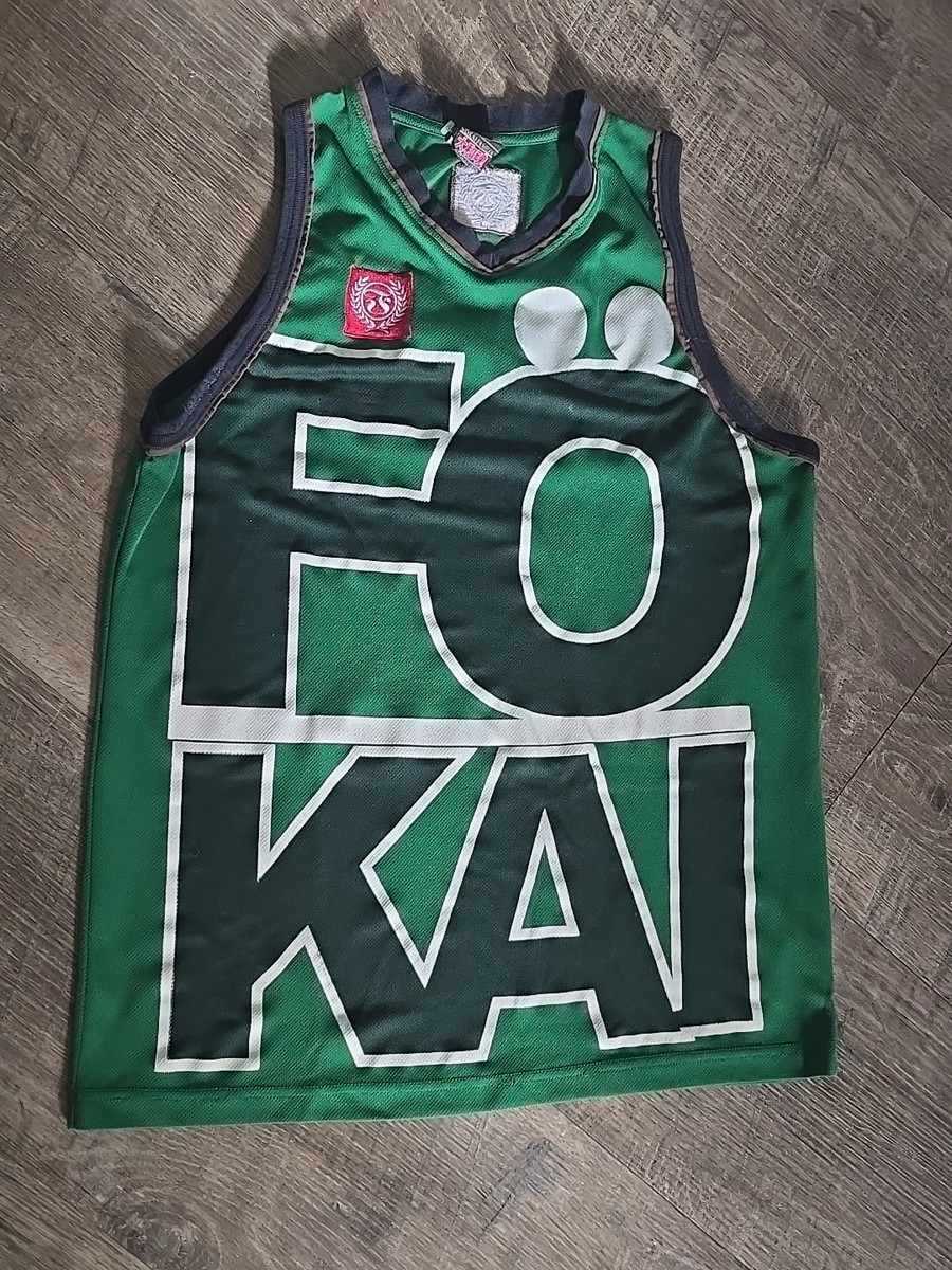 トップス fokai CLASSIC LOGO SETUP/BLACK Rare guam 671 Fokai Familia logo Green Body Cultivate Marianas