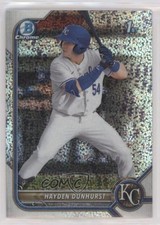 2022 Bowman Draft Chrome Sparkle Refractor Hayden Dunhurst #BDC-44 n1u