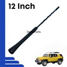 12'' Black  Antenna Mast Replacement AM/FM For TOYOTA FJ CRUISER 2007-2014