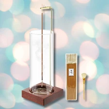 Incense Holder Insence- Stick Holder [Anti-Ash Flying] with Removable Glass