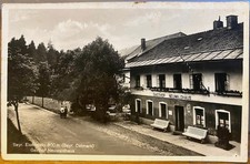 German RPPC GASTHOF NEUWALDHAUS Bayrisch-Eisenstein Bavaria Germany 1939 Photo