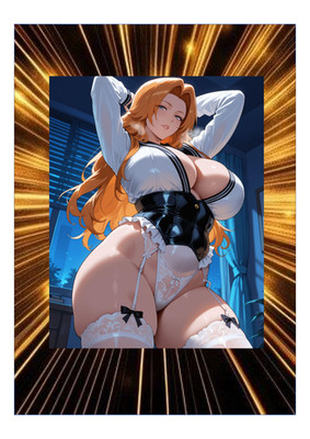 Rangiku Matsumoto Bleach Custom Waifu Anime ACG Goddess Card