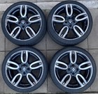 Genuine Renault Wind Roadster 17 Alloy Wheels 403000076R Diamond Cut Set x4