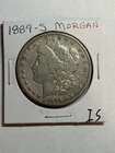 1889-S Morgan Silver Dollar VF Better Date San Francisco Mint