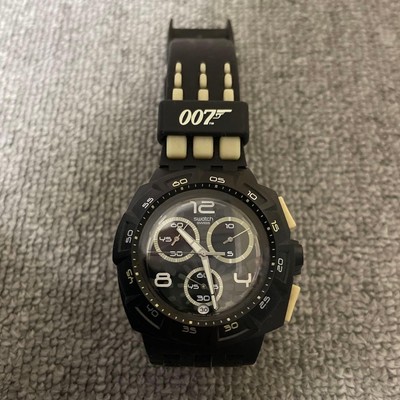 Used Swatch 007 Quantum of Solace SWATCH GrrenPlanet Watch