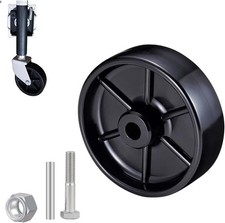 Trailer Jack Caster Wheel, 6 Inch Trailer Tongue Jack Wheel with 1200LB Load Cap