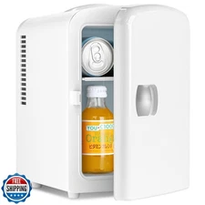 Antarctic Star Compact Refrigerator, Portable Mini Fridge, Skin Care 4L Capac