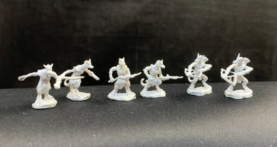 D&D Nolzur's Marvelous Miniatures Unpainted Minis- Wave 1- Kobolds Lot of 6