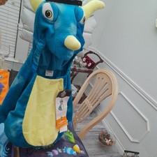 Brand New Target Hyde And Eek Infant Triceratops Costume Size 12 -18 Months