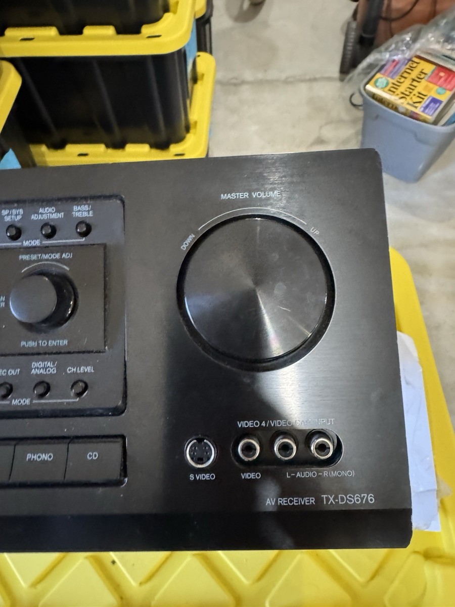 🎛️🔊 Onkyo TX-DS676 AV Receiver Dolby Digital Home Theater