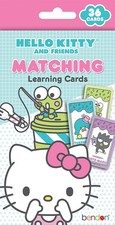 Hello Kitty Matching Learning Cards Set 36 Durable Flash Cards For Kids
