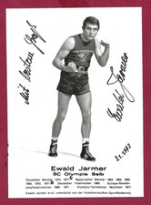 Ewald Jarmer    Deutschland - Boxen   3x Deutscher Meister 1970 Mittelgewicht -