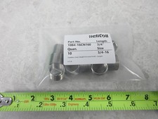 BAG OF 10 HELICOIL 1084-16CN160, 3/4-16 304 SS THREAD INSERT, IA0291