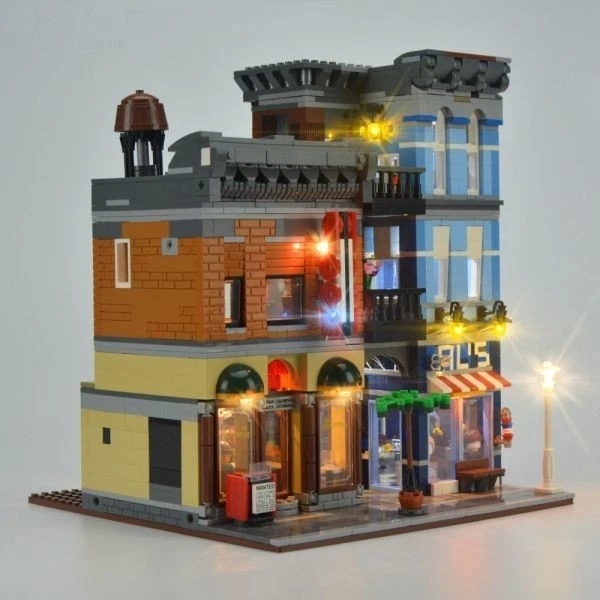 MOC LEGO Creator 10246 Detective's Office LED Light Kit DL087 Unused From Japan - Image 2 of 4