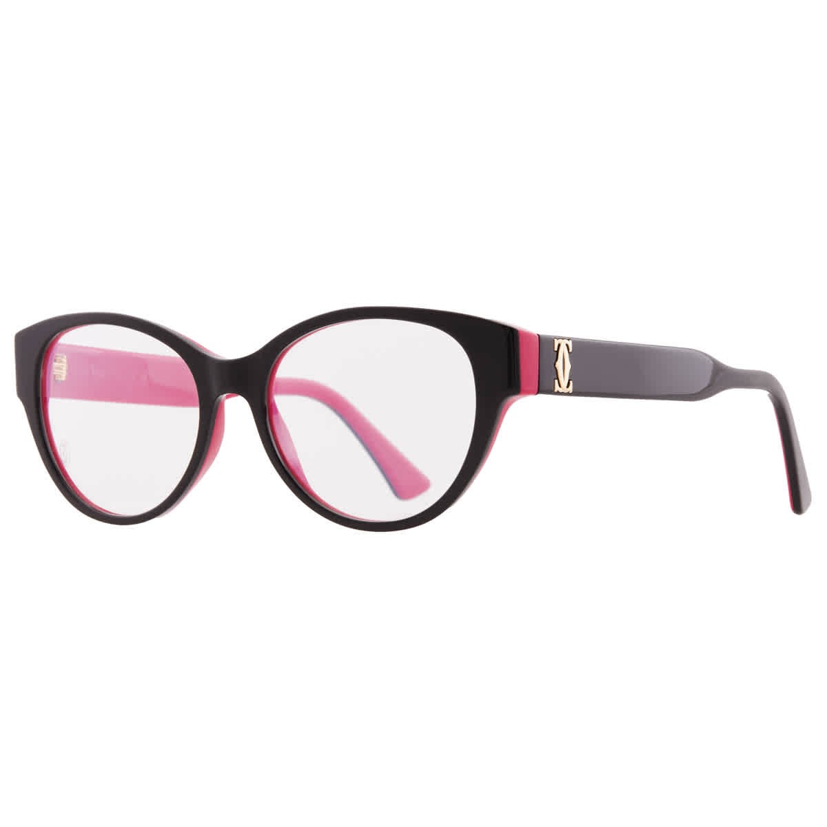 Cartier Demo Cat Eye Ladies Eyeglasses CT0315O 005 53 CT0315O 005 53 100490₽