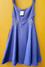 Free People Brooklyn Mini Blue X-Small NWT $128 New CR50 Excellent Stylish