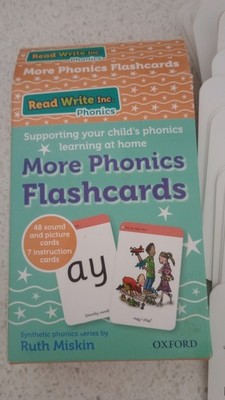 More Phonics Flashcards - Read Write Inc Phonics By Ruth Miskin | eBay UK