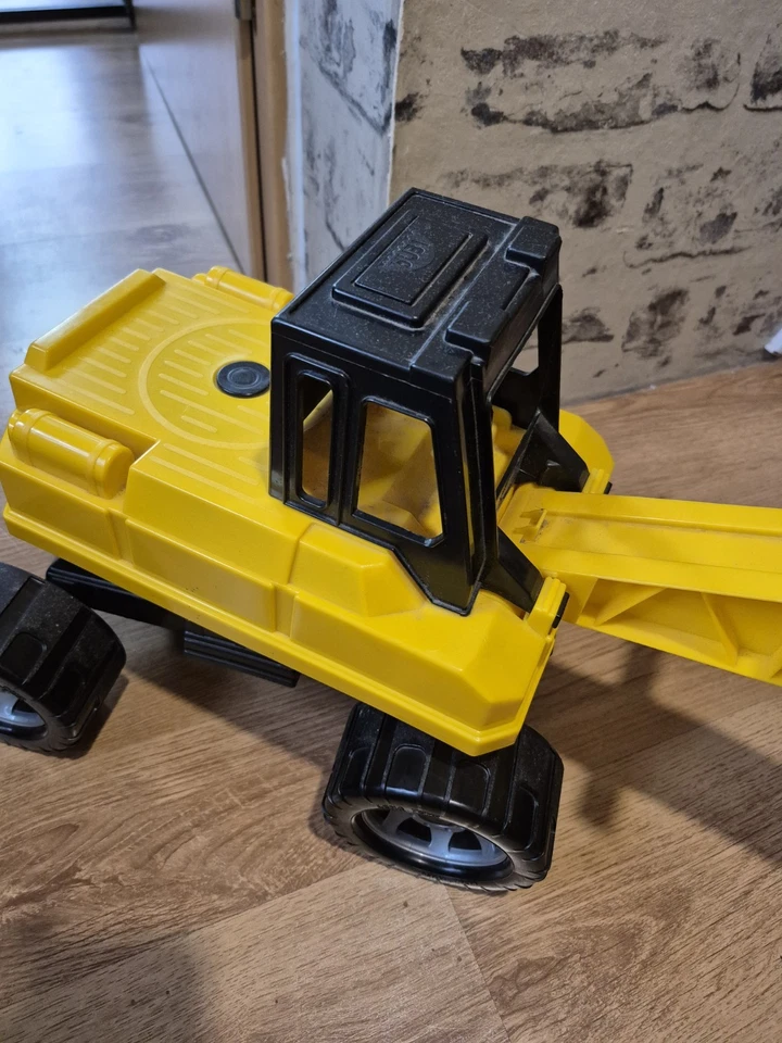 LENA Riesen Bagger Sandspielzeug gelb - Bild 2 von 3