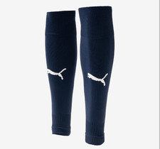 Puma Men Team-goal Sleeve Soccer Socks Navy 1 Pairs Stocking Knee Sock 70602806