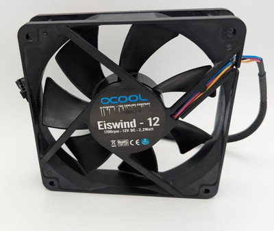 Alphacool Eiswind 12   120mm Lüfter   1700rpm   leise & effizient   