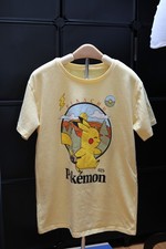 Pokemon Pikachu Short Sleeve T-Shirt Youth Girl's Size L 10-12 