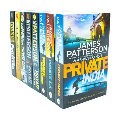 James Patterson Private Series 1-8 Book Collection | Private,  | James Patterson
