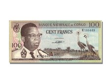 [#22043] Banknote, Congo Democratic Republic, 100 Francs, 1961, UNC