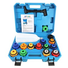 DPTOOL Oil Funnel Set, 2 qt Automotive Oil Funnel Set for Engine Oil Changes,...