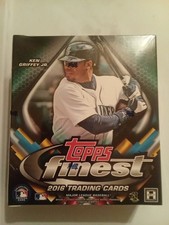 2016 Topps Finest Baseball HOBBY Factory Sealed Box 8-5 Card Packs 1 Chrome Auto