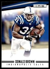 2012 Panini Rookies & Stars Donald Brown Indianapolis Colts #63